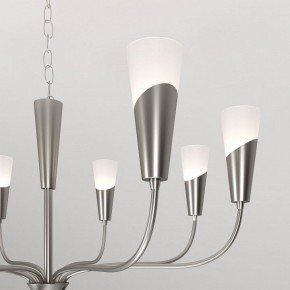 Подвесная люстра Eurosvet Rhyton 60167/8 никель в Тюмени - tumen.ok-mebel.com | фото 7