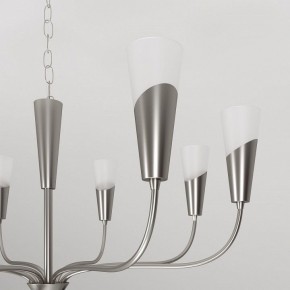 Подвесная люстра Eurosvet Rhyton 60167/8 никель в Тюмени - tumen.ok-mebel.com | фото 8