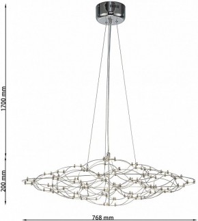 Подвесная люстра Favourite Thinner 4305-8P в Тюмени - tumen.ok-mebel.com | фото 5