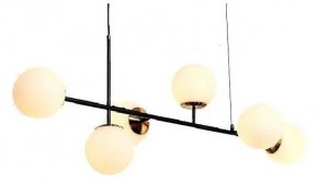Подвесная люстра iLamp Golden 9136P/6 BK-WH в Тюмени - tumen.ok-mebel.com | фото
