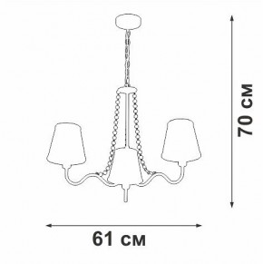 Подвесная люстра Vitaluce V1848 V1848-8/3 в Тюмени - tumen.ok-mebel.com | фото 7