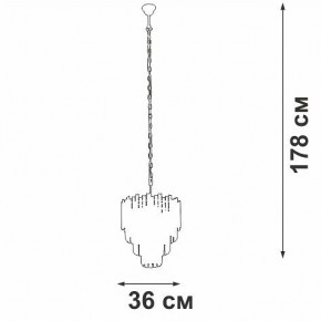 Подвесная люстра Vitaluce V58470 V58470-8/5 в Тюмени - tumen.ok-mebel.com | фото 4