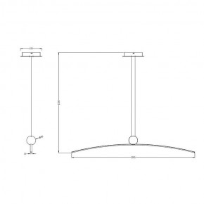Подвесной светильник Arte Lamp Arno A3362SP-25BK в Тюмени - tumen.ok-mebel.com | фото 3