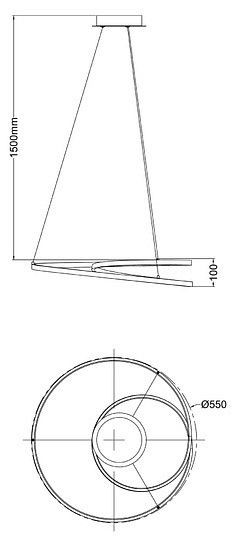 Подвесной светильник Arte Lamp Millo A3893SP-30BK в Тюмени - tumen.ok-mebel.com | фото 3