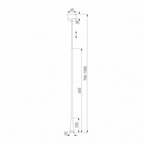 Подвесной светильник Elektrostandard Vist a068611 в Тюмени - tumen.ok-mebel.com | фото 4