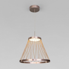Подвесной светильник Eurosvet Cesta 40016/1 LED коричневый в Тюмени - tumen.ok-mebel.com | фото 2