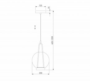 Подвесной светильник Eurosvet Frasco 50267/1 LED синий в Тюмени - tumen.ok-mebel.com | фото 5