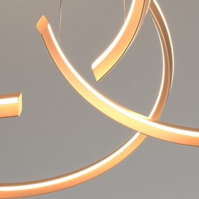 Подвесной светильник Eurosvet Gap 90180/3 золото в Тюмени - tumen.ok-mebel.com | фото 6