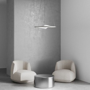 Подвесной светильник Eurosvet Occhio 40027/1 LED серый в Тюмени - tumen.ok-mebel.com | фото 4