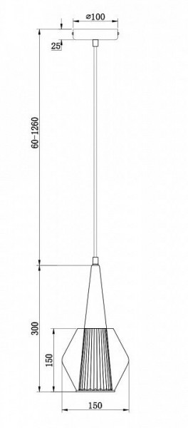 Подвесной светильник Freya Copita FR8008PL-01GB в Тюмени - tumen.ok-mebel.com | фото