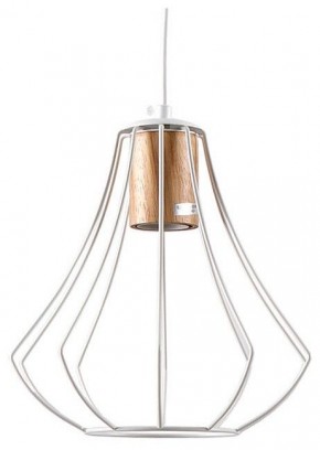 Подвесной светильник Imex MD.9052 MD.9052-1-P-WH+WOOD в Тюмени - tumen.ok-mebel.com | фото