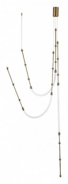 Подвесной светильник Indigo Corda 14010/3P Brass в Тюмени - tumen.ok-mebel.com | фото