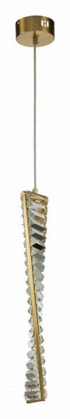 Подвесной светильник Indigo Frizzante 12015/1P Brass в Тюмени - tumen.ok-mebel.com | фото 2