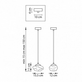 Подвесной светильник Lightstar Meringe 799033 в Тюмени - tumen.ok-mebel.com | фото 4