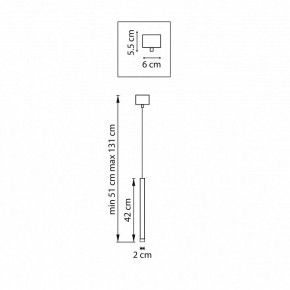Подвесной светильник Lightstar Tubo LT7472431 в Тюмени - tumen.ok-mebel.com | фото 4