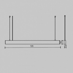Подвесной светильник Maytoni BASIS P051PL-36W2.7-6K-W в Тюмени - tumen.ok-mebel.com | фото 7