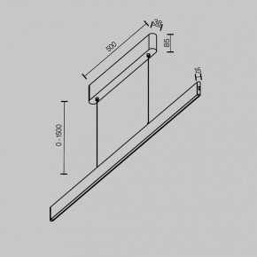 Подвесной светильник Maytoni Ephoria P109PL-36W2.7-6K-B в Тюмени - tumen.ok-mebel.com | фото 7