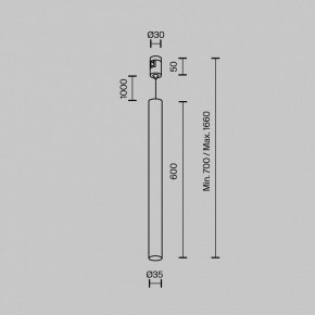 Подвесной светильник Maytoni Focus Led TR156-1-5W3K-B в Тюмени - tumen.ok-mebel.com | фото 5