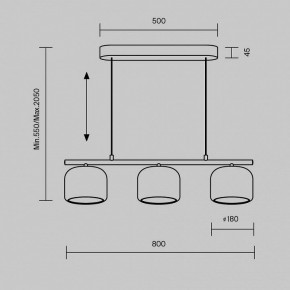 Подвесной светильник Maytoni Spirito MOD286PL-L12W3K в Тюмени - tumen.ok-mebel.com | фото 4