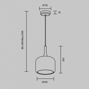 Подвесной светильник Maytoni Spirito MOD286PL-L18W3K в Тюмени - tumen.ok-mebel.com | фото 9