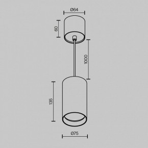Подвесной светильник Maytoni Vol P100PL-20W4K-BS в Тюмени - tumen.ok-mebel.com | фото 7