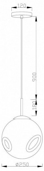 Подвесной светильник Moderli Amo V11520-1P в Тюмени - tumen.ok-mebel.com | фото 6