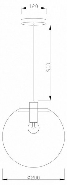 Подвесной светильник Moderli Aurora V11538-1P в Тюмени - tumen.ok-mebel.com | фото 3