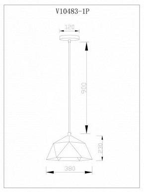Подвесной светильник Moderli Genoa V11560-1P в Тюмени - tumen.ok-mebel.com | фото 5