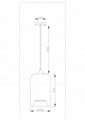 Подвесной светильник Moderli Scrum V11534-1P в Тюмени - tumen.ok-mebel.com | фото 7