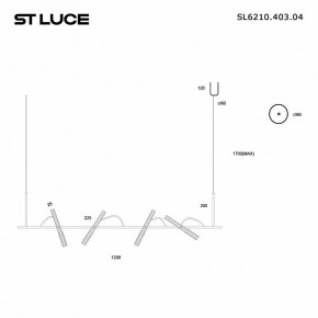 Подвесной светильник ST-Luce LILT SL6210.403.04 в Тюмени - tumen.ok-mebel.com | фото 2