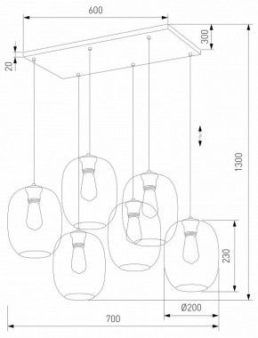 Подвесной светильник TK Lighting Elio 5974 Elio в Тюмени - tumen.ok-mebel.com | фото 3