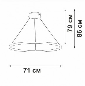 Подвесной светильник Vitaluce V2516 V2516-8/3S в Тюмени - tumen.ok-mebel.com | фото 3