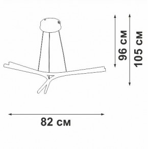 Подвесной светильник Vitaluce V2708 V2708-9/3S в Тюмени - tumen.ok-mebel.com | фото 3