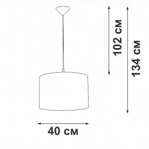 Подвесной светильник Vitaluce V2827 V2827-0/1S в Тюмени - tumen.ok-mebel.com | фото 5