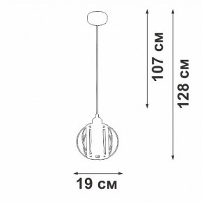 Подвесной светильник Vitaluce V2852 V2852-1/1S в Тюмени - tumen.ok-mebel.com | фото 6