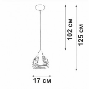 Подвесной светильник Vitaluce V2854 V2854-1/1S в Тюмени - tumen.ok-mebel.com | фото 5