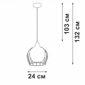 Подвесной светильник Vitaluce V2859 V2859-1/1S в Тюмени - tumen.ok-mebel.com | фото 4