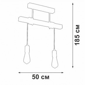 Подвесной светильник Vitaluce V2860 V2860-1/2PL в Тюмени - tumen.ok-mebel.com | фото 6