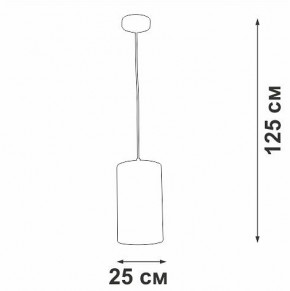 Подвесной светильник Vitaluce V2895 V2895-0/1S в Тюмени - tumen.ok-mebel.com | фото 6