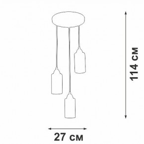 Подвесной светильник Vitaluce V3787 V3787-7/3S в Тюмени - tumen.ok-mebel.com | фото 2
