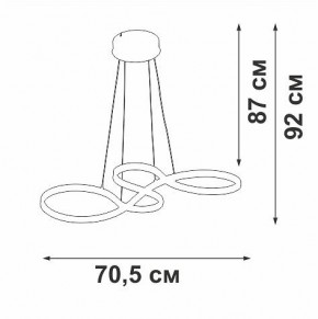 Подвесной светильник Vitaluce V3892 V3892-0/1S в Тюмени - tumen.ok-mebel.com | фото 3