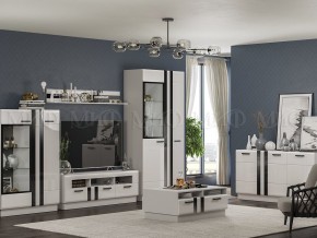 МАГНОЛИЯ Полка (Белый глянец/Белый) в Тюмени - tumen.ok-mebel.com | фото 2