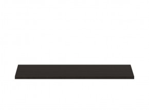 Полка ОРИОН для шкафа широкая, цвет Дуб Венге в Тюмени - tumen.ok-mebel.com | фото 2