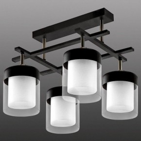 Потолочная люстра Imex MD.06593 MD.06593-4-S-BK+AB в Тюмени - tumen.ok-mebel.com | фото
