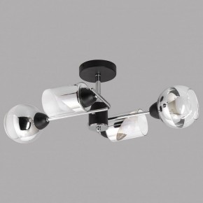 Потолочная люстра Imex MD.8243 MD.8243-4-S-BK+CH в Тюмени - tumen.ok-mebel.com | фото