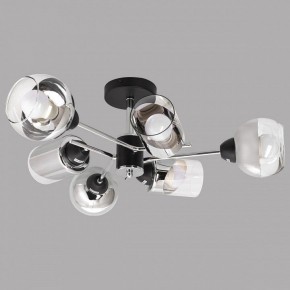 Потолочная люстра Imex MD.8243 MD.8243-6-S-BK+CH в Тюмени - tumen.ok-mebel.com | фото