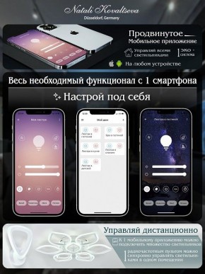 Потолочная люстра Natali Kovaltseva COBRA LED LAMPS 81121/7C в Тюмени - tumen.ok-mebel.com | фото 7