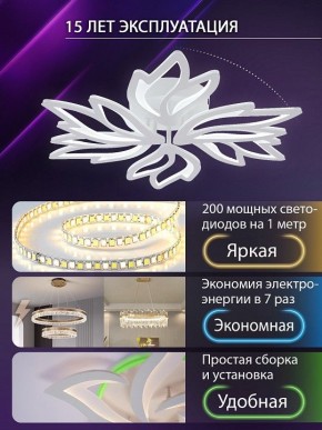 Потолочная люстра Natali Kovaltseva RIF LED LAMPS 81118/5C в Тюмени - tumen.ok-mebel.com | фото 5