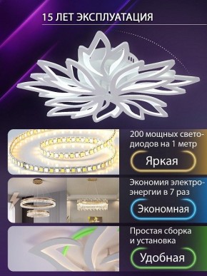 Потолочная люстра Natali Kovaltseva RIF LED LAMPS 81118/6C в Тюмени - tumen.ok-mebel.com | фото 5