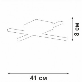 Потолочная люстра Vitaluce V3801 V3801-0/2PL в Тюмени - tumen.ok-mebel.com | фото 2